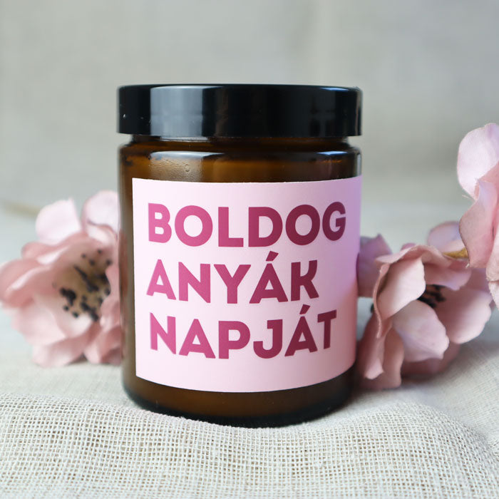 Boldog Anyák Napját - Szójagyertya