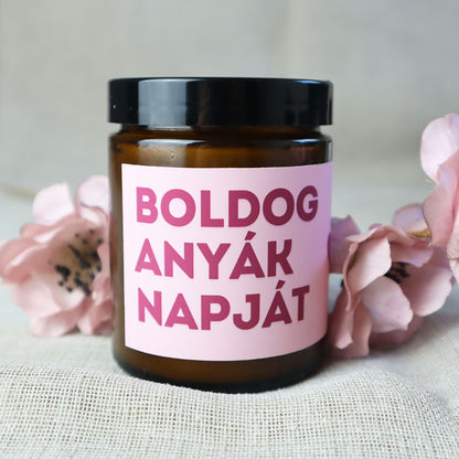 Boldog Anyák Napját - Szójagyertya
