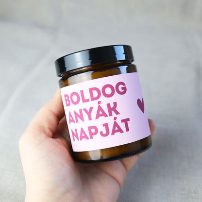 Boldog Anyák Napját - Szójagyertya