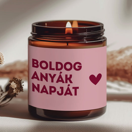 Boldog Anyák Napját - Szójagyertya